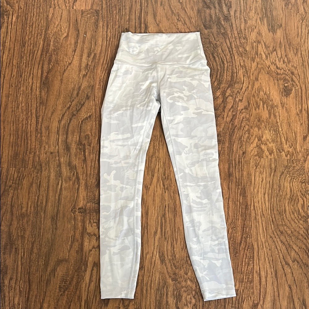 Lululemon Camo High-Waisted Leggings